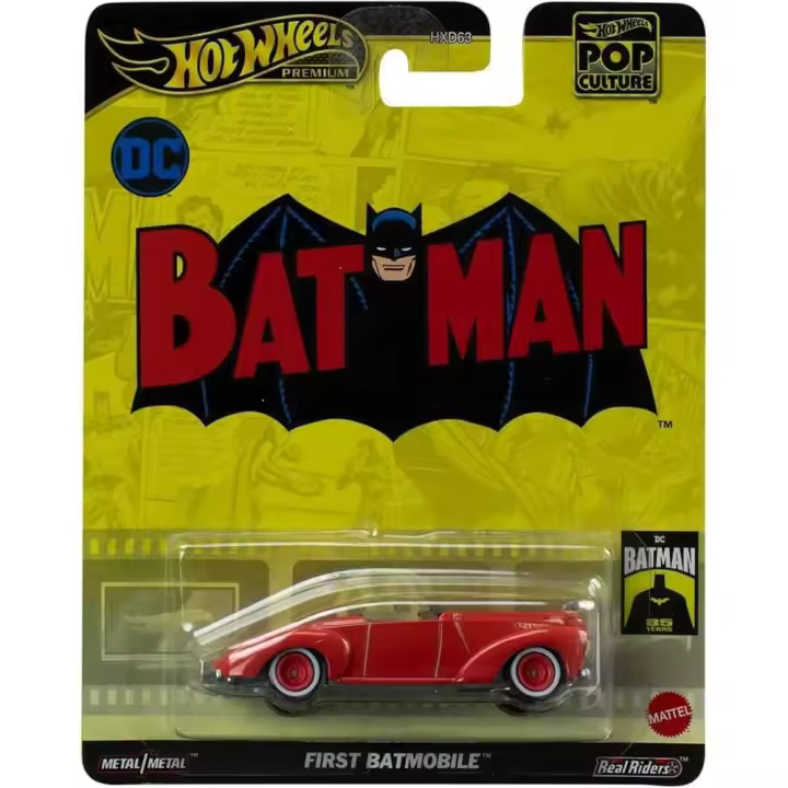 Hot Wheels Premium Pop Culture First Batmobile - 1