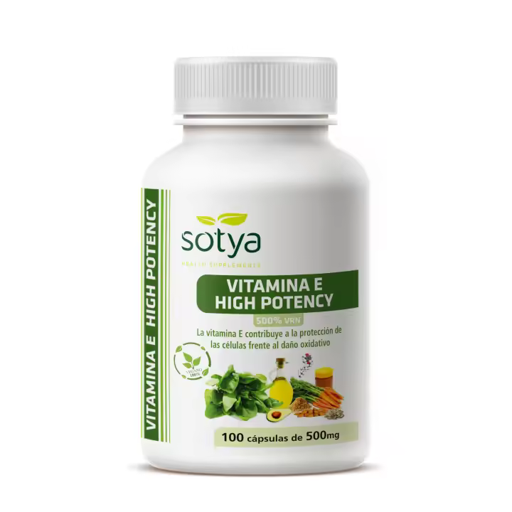 Vitamina E High Potency 500 Mg 100 Caps - 1
