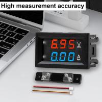 Voltímetro Digital DC0-100V 10A 50A 100A Con Pantalla LED Para Coches Motos Y Electromóviles Medidor De Voltaje Y Corriente - details 4
