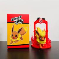 Set De 9 Figuras Pokemon Eeveelution Eevee Sylveon Espeon Glaceon Leafeon Juguete De Anime Para Cumpleaños De Niños Caja Incluida - details 8