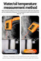 ANENG TH201 Termómetro Infrarrojo Digital Muestrador De Temperatura En Grados Celsius Termómetro No Contacto Sensibilidad Alta Para Uso Industrial - details 8
