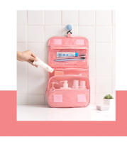 Bolsa De Cosméticos Grande Portátil Con Gancho Multifuncional Para Viaje Caja De Almacenamiento De Maquillaje De Alta Calidad - details 1
