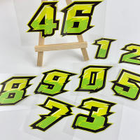 Pegatinas De Motocicleta 1PC 012345678910 Para Tanque De Combustible Lados De Panel De Scooter Y Sombrero DIY Moda Moto Vinilo Decales - details 3