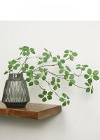 Rama De Planta Artificial De Loto Guanyin 90Cm Hojas De Loto Para Decoración Zen Interior Arreglo Floral Silken Sin Químicos - details 5