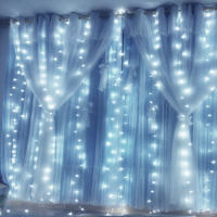 Guirnalda De Navidad Con Luces De Cuerda Para Dormitorio Y Cortinas Control Remoto USB Decoración De Hogar Para Año Nuevo 2025 Regalos De Navidad Árbol De Navidad - details 6