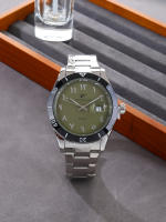 Reloj De Pulsera Para Hombre En Acero Inoxidable Calendario Estilo Business Moda Deportiva Regalo Para Fiestas Movimiento Cuarzo - details 26