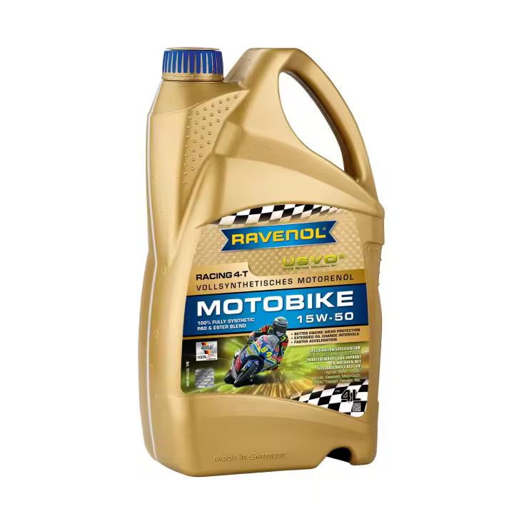RAVENOL Racing 4-T Motobike SAE 15W-50 - 4 L - 1