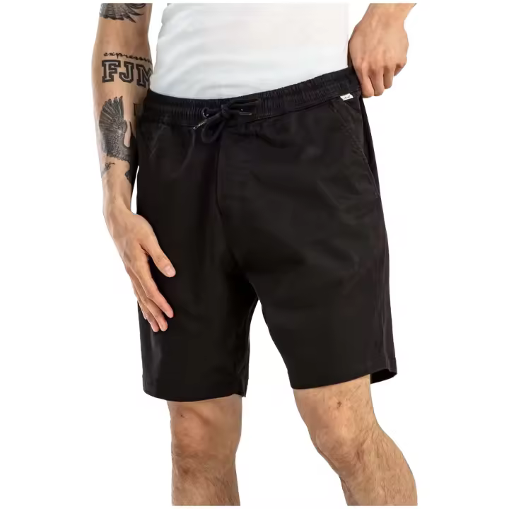 Pantalon Corto Reell  para hombre en color negro - 1