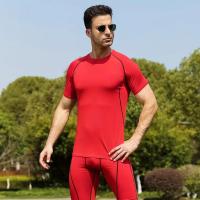 Camiseta De Running Para Hombre Camiseta Deportiva De Compresión Fitness Secado Rápido T-Shirt De Entrenamiento En El Gimnasio Camiseta De Jersey Para Hombre - details 10