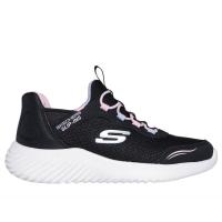 SKECHERS 303585L BLK Zapatillas deportivas niña 34400 25V DEORTIVO ELASTICOS BLACK-PINK - details 0