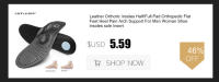 Insoles KOTLIKOFF Para Pies Planos Severos Soporte De Arco Ortopédico Insertos Para Zapatos De Tacón Alto Alivio De Fascitis Plantar Adecuado Para Hombres Y Mujeres - details 41