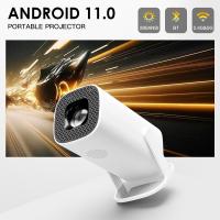 Proyector Digital Android 11 WiFi 6 Bluetooth P30 Mini Portátil Para Exteriores Y Hogar Cine Teatro Video Resolución 1280x720 LED Auto Corrección De Distorsión Pantalla 40-120 Pulgadas - details 4