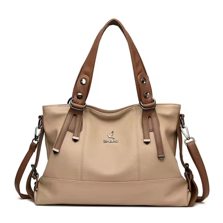 Bolso de mujer con estampado de cocodrilo, bolso de mujer, nuevo bolso de mujer de moda retro europeo y americano, bolso de hombro - 1