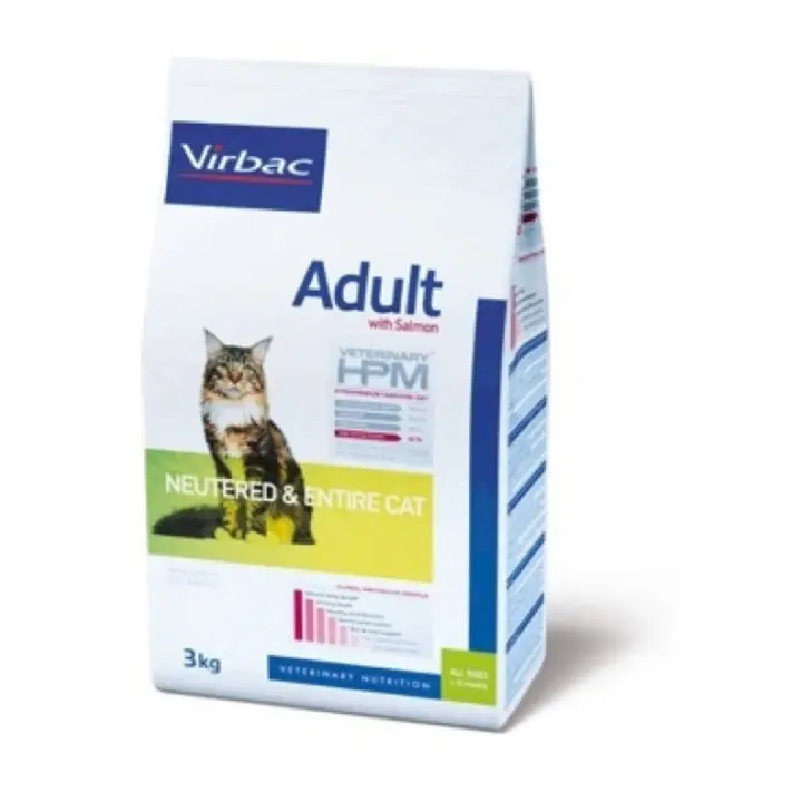VIRBAC ADULT CAT SALMON NEUTERED - 1