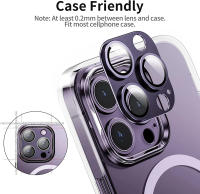 Protector De Lente De Cámara De Metal Para iPhone 14 13 15 pro Max 12 Mini 14 plus 14Pro 13Pro 15Pro I15 Cubierta De Vidrio Accesorios - details 5