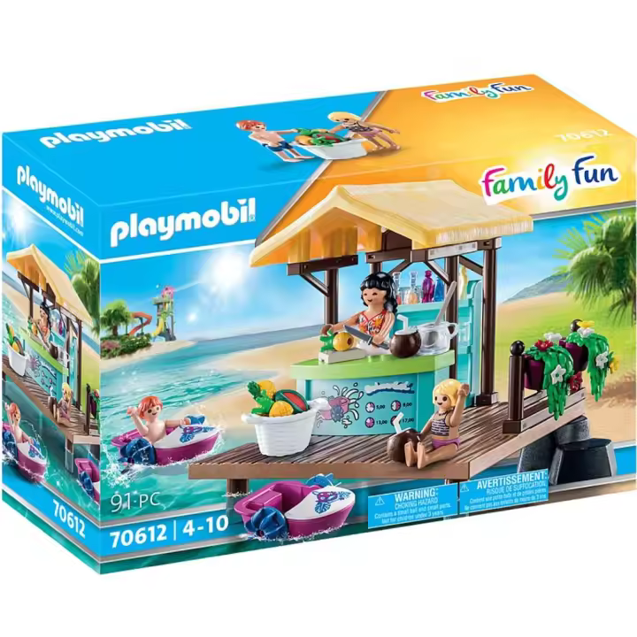 PLAYMOBIL ALQUILER DE BOTES CON BAR, 70612, TIENDA CON LICENCIA OFICIAL - 1