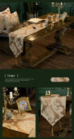Corredor De Mesa Europeo Moderno En Tela De Jacquard Lujo Bordado Decoración Para Hogar Y Restaurante Material 100% Poliéster - details 6