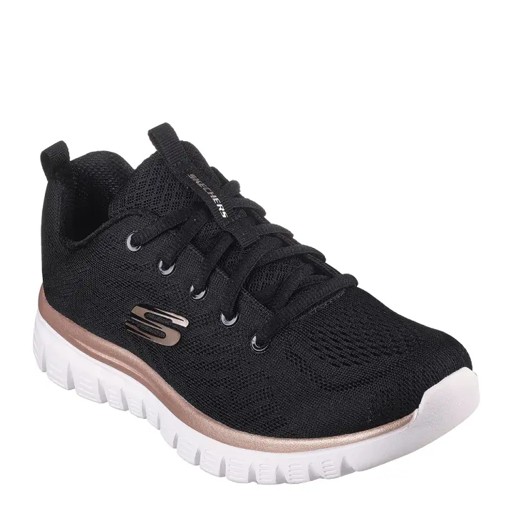 Skechers Zapatillas Graceful Negras 12615-BKGD , para Mujer - 1