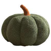 Cojín De Tofú De Algodón Suave Y Suave En Forma De Calabaza 3D Para Decoración De Halloween Cojín Para Sofá Y Dormitorio Estilo Otoño - details 8