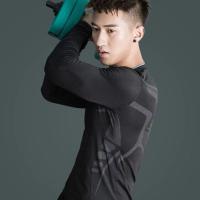 Camiseta De Gimnasio Para Hombre Manga Larga Secado Rápidojersey De Boxeo Verano Pantalones De Compresión Tiras De Leggings Rashguard T-shirt Ajustada - details 12