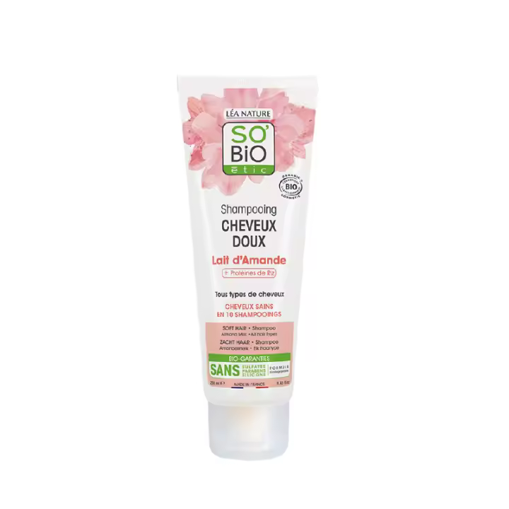 So Bio Etic Shampoo Suave Almendras Proteinas 250Ml - 1