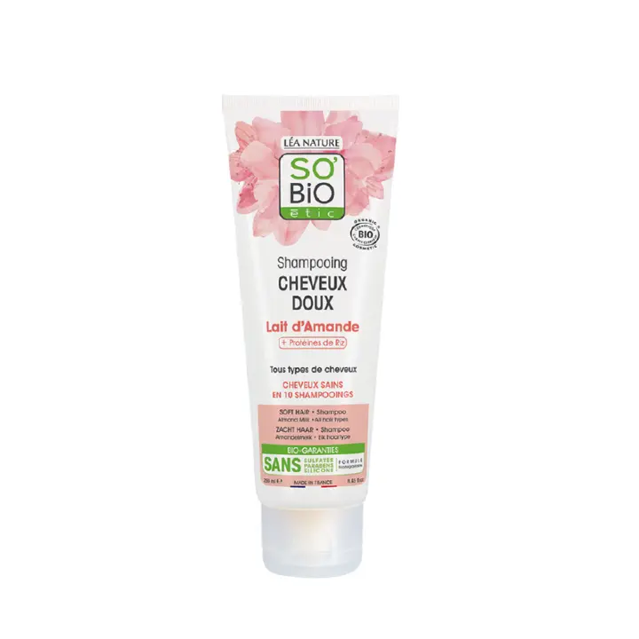 So Bio Etic Shampoo Suave Almendras Proteinas 250Ml - 1