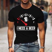 Camiseta De Hombre Con Estampado Divertido De Beer Casual Corta Estilo Gráfico Moda Primavera Verano Otoño Invierno - details 1