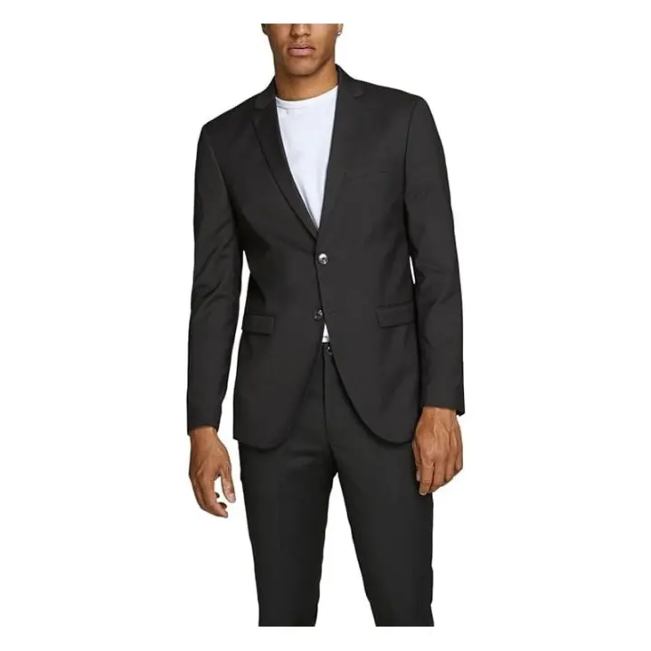 Jack&jones - Americana Hombre en color negro de marca - Corte super slim ideal para vestir - 1