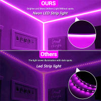 Tira De Lámparas LED Neón Bluetooth RGB 32.8F/10M DC12V Impermeable Para Decoración De Casa Y Exterior Con Varias Colores - details 9