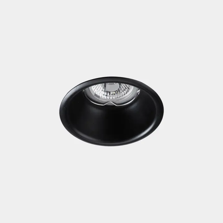 LEDS C4 Downlight Dome Plafón Led de Ø120 Negro Ip23 - Iluminación Hacia Abajo - 1