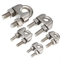 10 PCS Clip De Cable De Acero Inoxidable Plateado U-Bolt Tipo M2 M3 M4 M5 M6 M8 M10 M12 Para Hogar Y Herramientas De Trabajo - details 0