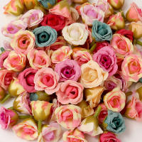 20/50Pcs Rosas Artificiales 2CM Flores Falsas Para Decoración De Hogar Jardín Bodas DIY Scrapbook Guirnalda Regalo Accesorio - details 0