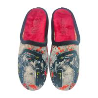 Flossy Zapatillas casa hombre invierno cómodas, flexibles, ligeras y gran confort , con plantilla extraíble y suela perfumada , antideslizante , fabricadas en España ,suaves y tiernas ilustración de auriculares. - details 1
