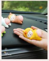 Adornos De Coche Decorativos Juguetes De Dibujos Animados QQ Muñecos Lindos Accesorios Interiores Para El Vehículo - details 11