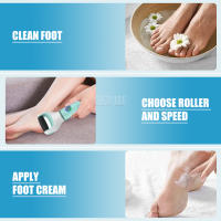 Pulidora De Pies Inalámbrica Recargable USB Impermeable Portátil Anti Callos Y Piel Muerta Herramienta De Pedicura Para Cuidado De Los Pies Resistentes a Las Roturas - details 7