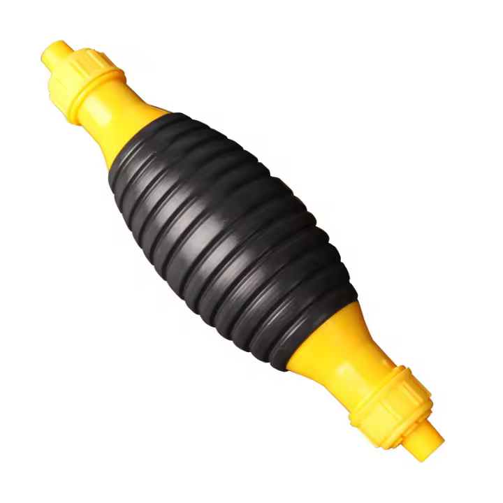 Bomba de combustible, sifón de flujo portátil, transferencia manual para automóvil, gas, gasolina, diésel, aceite, - 1