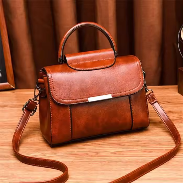 Bolso de Mano para Mujer-Primavera-Verano 2020-Marrón-MIDENG - 1