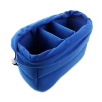 Bolsa De Protección Para Cámara DSLR Canon Nikon Sony Con Partición Y Padded Velvet Bolsa Suave Para Lentes De Cámara - details 4