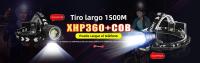 Linterna Frontal LED COB XHP360 Recargable USB XHP199 Con Zoom Y Protección Contra El Agua Para Actividades Al Aire Libre - details 0