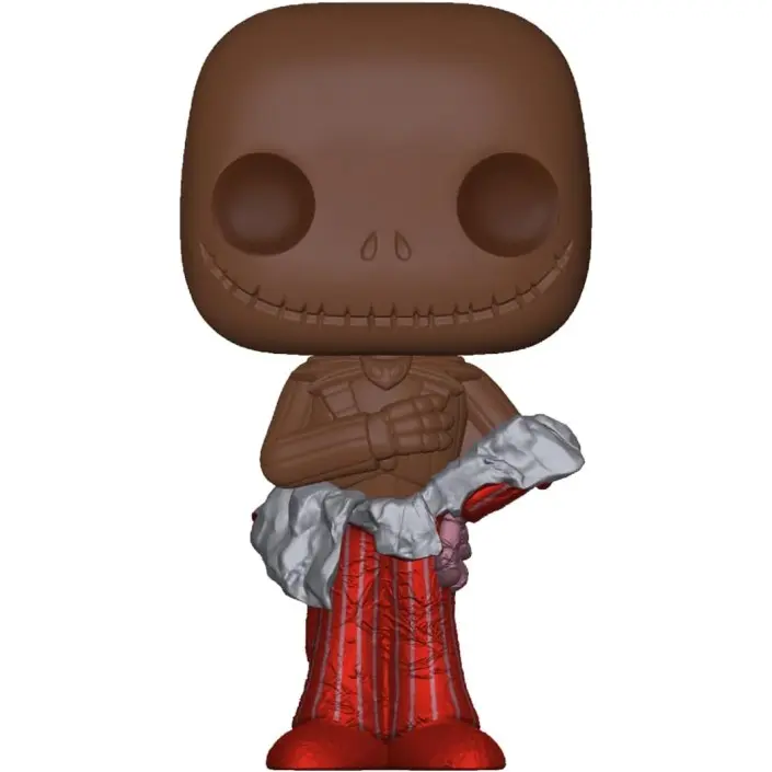 Figura Funko Pop! Disney Jack Skellington (Muñeco de Chocolate) Modelo 1415 | 76222 Edición San Valentín -  Original - Figuras Miniaturas Coleccionables Para Exhibición - Idea De Regalo - Mercancía Oficia - 1