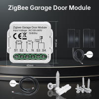 Módulo Controlador Inteligente Para Puerta De Garage Tuya WIFI/Zigbee Compatibilidad Con Alexa Google Home Assistant Siri Voceado Control - details 11