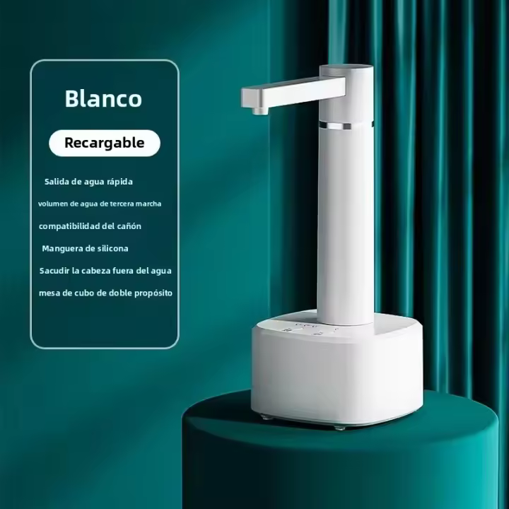 Dispensador De Agua Automático Inteligente Con Bomba Eléctrica USB 3-Gear Para Cubo Dispositivo De Succión Para Casa Y Cocina - 1