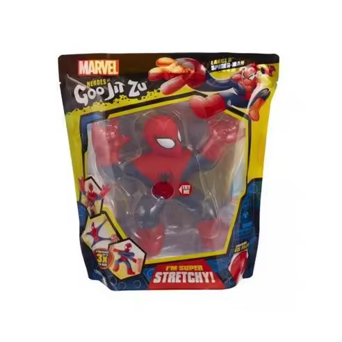 Bandai Figura Elástica Goo Jit Zu Marvel Spiderman Coleccionable - 1