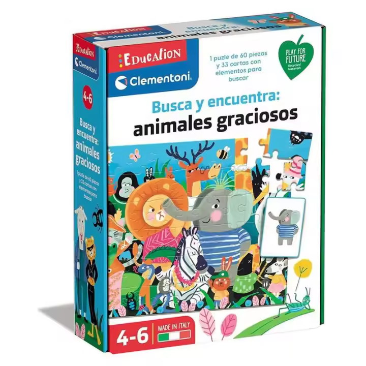 EDUCAT BUSCA ANIMALES GRACIOSOS 55453  - 1