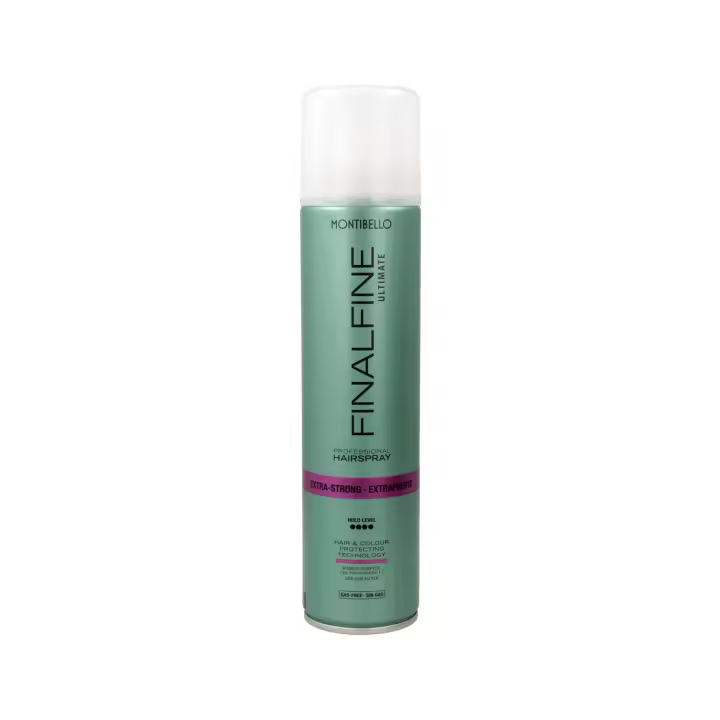 Montibello finalfine hairspray extra fuerte sin gas 400 ml, laca técnica brillante. sin gas. - 1