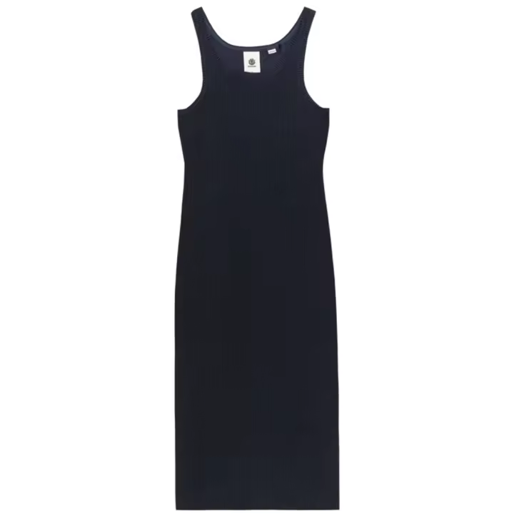 Vestido Element Plisse para mujer en color negro - 1