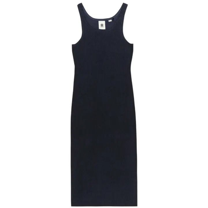 Vestido Element Plisse para mujer en color negro - 1