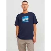 Jack & Jones Hombre camiseta de Algodón Mod JCOLOGAN  Ajuste Regular logo estampado Moda Casual Informal Ref 246992 - details 3