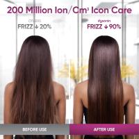 Secador De Pelo Rápido De 220V Sin Hojas Con Ión Negativo Para El Hogar Accesorios De Secador De Pelo Control De Temperatura Función Anión Y Nanoe - details 1