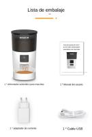 ROJECO Dispensador Inteligente De Alimentos Para Gatos 3L Automático Recargable WIFI Control Remoto Para Mascotas Perros Y Gatos - details 13